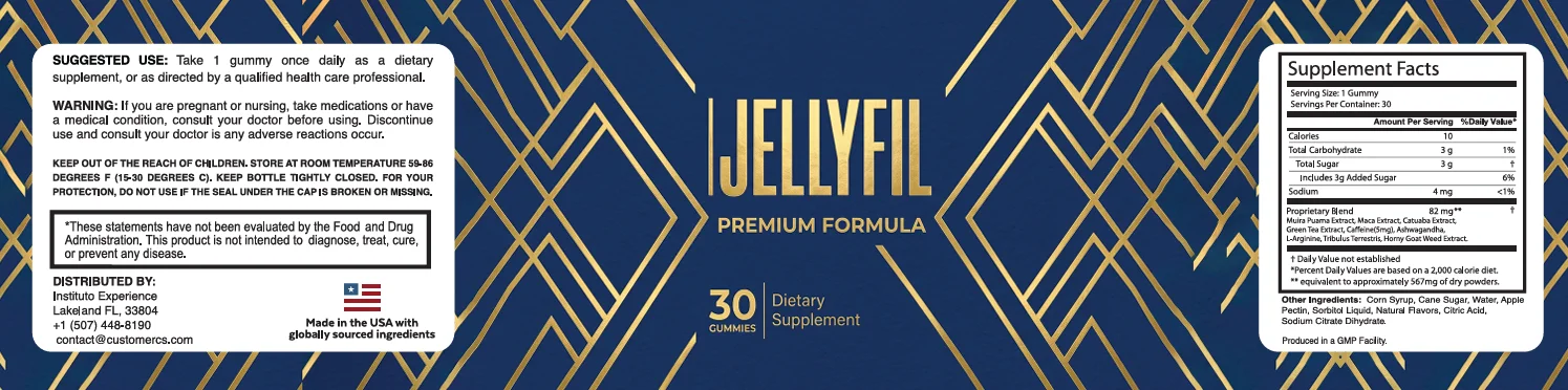 JellyFil ingredients